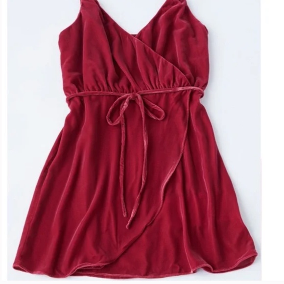 Joelle Velvet Boho Minimal Modern Farm Hipster Time Cottage Hippie Peasant Dress - Picture 4 of 5